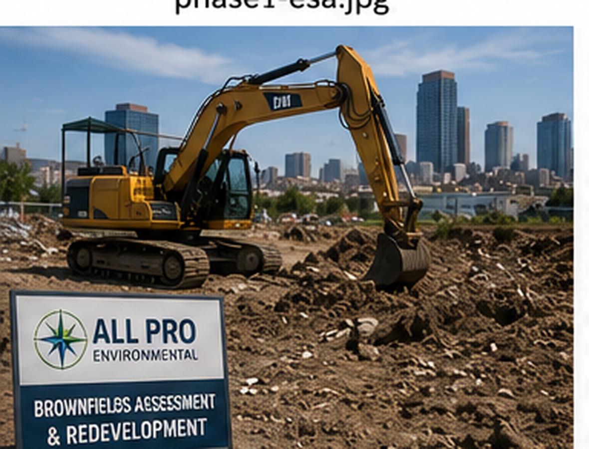 All Pro Environmental brownfields assessment and redevelopment support for Southern California property reuse.